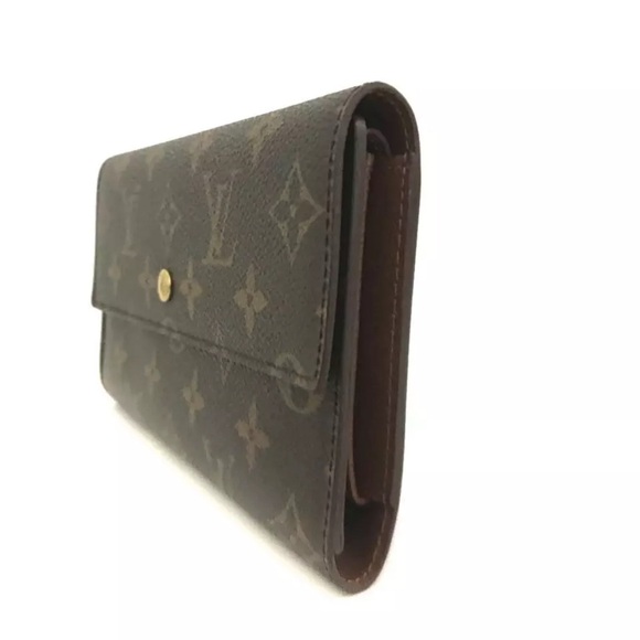 🏆💎💯 Louis Vuitton Monogram Porte Tresor International Trifold Long Wallet - Picture 5 of 9